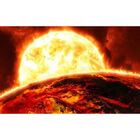 Quadro Decorativo Contemporâneo Sun Flame - 120x80cm