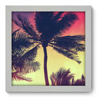 Quadro Decorativo - Coqueiros - 22cm X 22cm - 040qnpab
