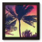 Quadro Decorativo - Coqueiros - 22cm X 22cm - 040qnpap