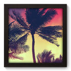 Quadro Decorativo - Coqueiros - 22cm X 22cm - 040qnpap