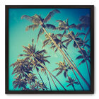 Quadro Decorativo - Coqueiros - 70cm X 70cm - 031qnpdp