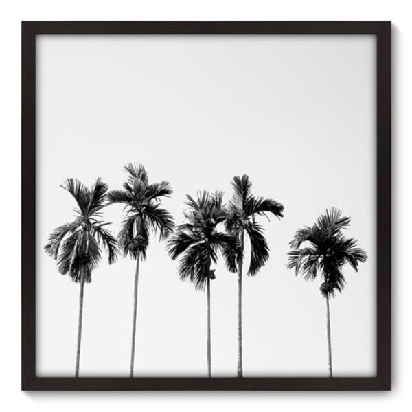Quadro Decorativo - Coqueiros - 70cm X 70cm - 033qnpdp