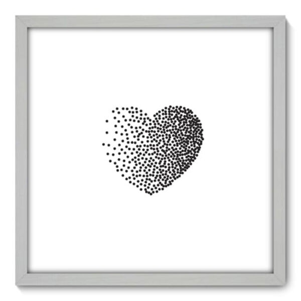 Quadro Decorativo - Coração - 50cm X 50cm - 108qndcb