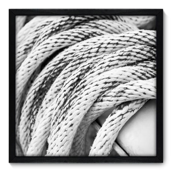 Quadro Decorativo - Corda - 50cm X 50cm - 075qndcp