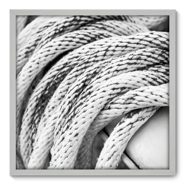 Quadro Decorativo - Corda - 70cm X 70cm - 075qnddb
