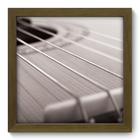 Quadro Decorativo - Cordas - 22cm X 22cm - 007qdgm