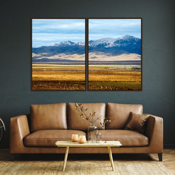 Quadro Decorativo Cordilheira 50x70 Quarto Sala