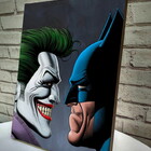 Quadro Decorativo Coringa Batman