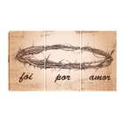 Quadro Decorativo Coroa De Espinhos Estampado