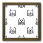 Quadro Decorativo - Coruja - 33cm X 33cm - 126qdim