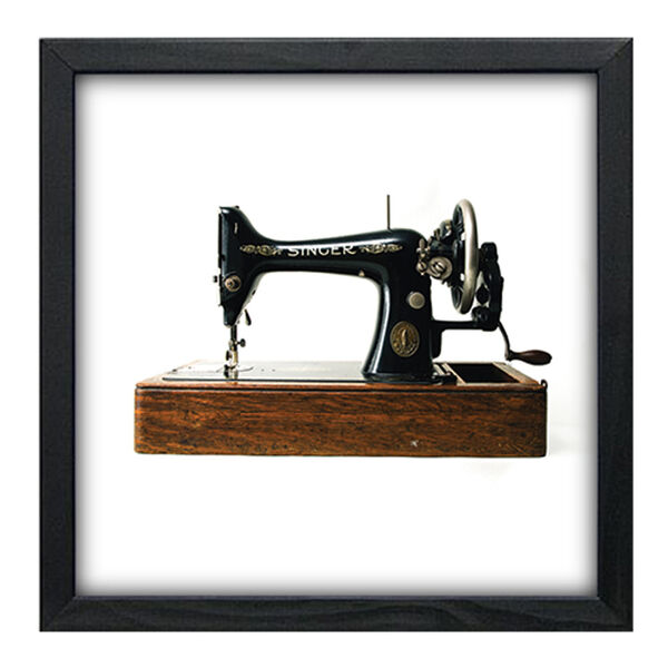 Quadro Decorativo - Costura - 33cm X 33cm - 057qdvp