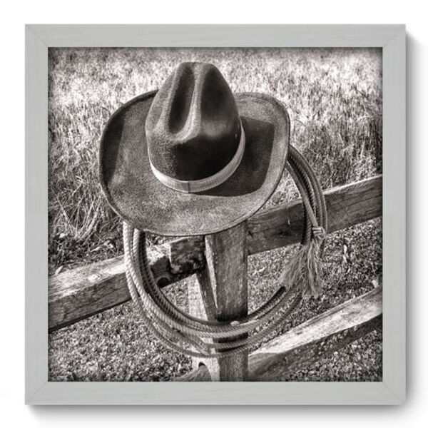 Quadro Decorativo - Country - 33cm X 33cm - 033qddb