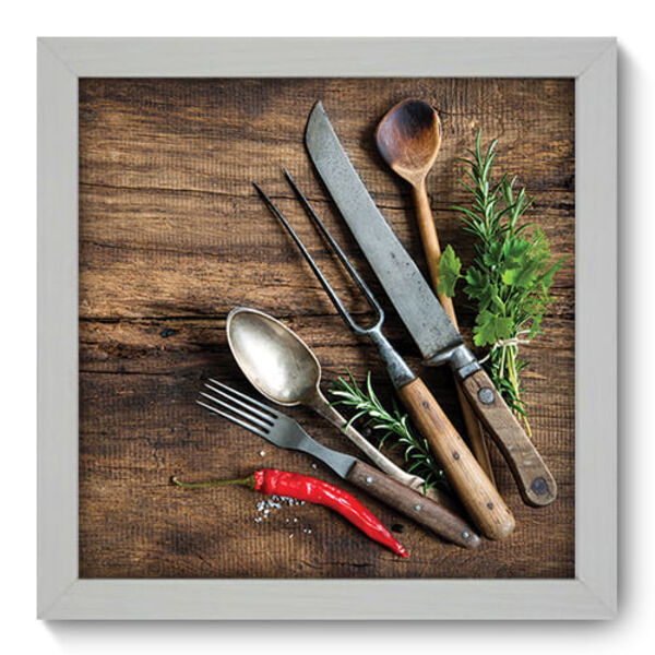 Quadro Decorativo - Cozinha - 22cm X 22cm - 293qdcb