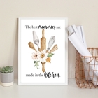 Quadro Decorativo Cozinha Melhores Memórias 33x24cm Moldura:m