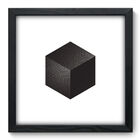Quadro Decorativo - Cubo - 33cm X 33cm - 083qdap