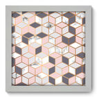 Quadro Decorativo - Cubos - 22cm X 22cm - 113qnaab
