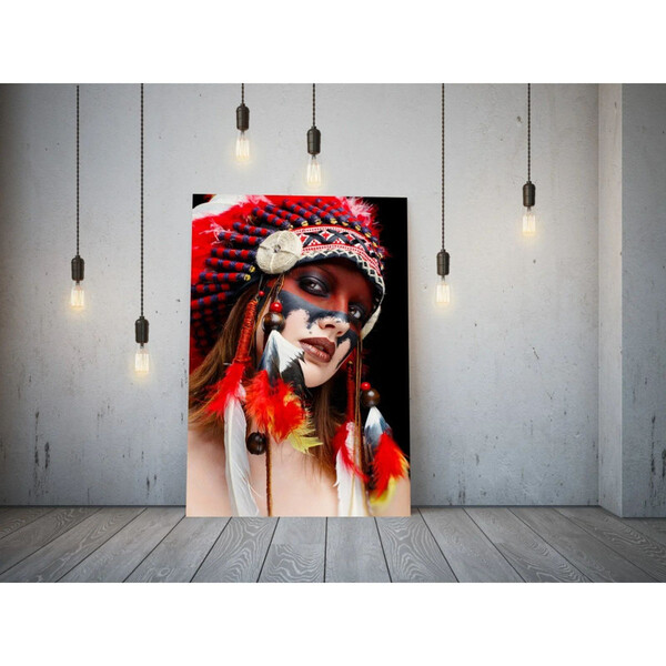 Quadro Decorativo Cultural India - 120x80cm