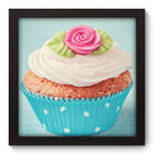 Quadro Decorativo - Cupcake - 22cm X 22cm - 009qdcp