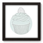 Quadro Decorativo - Cupcake - 22cm X 22cm - 047qdcp