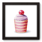 Quadro Decorativo - Cupcake - 22cm X 22cm - 295qdcp