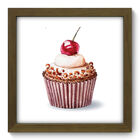 Quadro Decorativo - Cupcake - 22cm X 22cm - 296qdcm