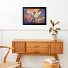 Quadro Decorativo Dalmata Anjo 33x24cm - Com Vidro Moldura Br