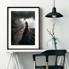 Quadro Decorativo Dama Da Noite - 60x48cm Moldura:madeira Pre