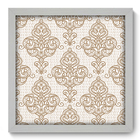 Quadro Decorativo - Damasco - 33cm X 33cm - 372qddb
