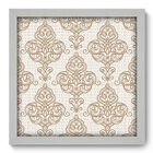 Quadro Decorativo - Damasco - 33cm X 33cm - 372qddb