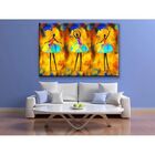 Quadro Decorativo Danças Ballet Triplets - 200x120cm