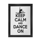 Quadro Decorativo ''dance On'' 40x30 Com Base - D'rossi