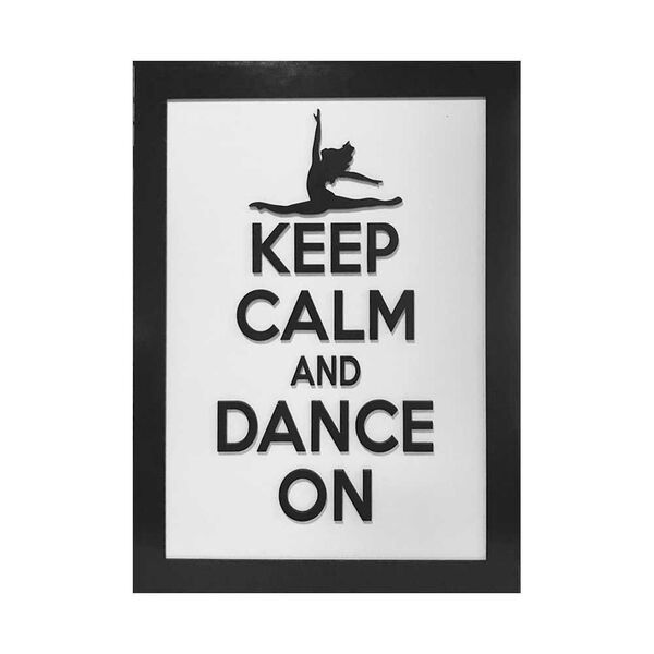 Quadro Decorativo ''dance On'' 40x30 Com Base - D'rossi