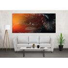 Quadro Decorativo Dark Green Palms - 90x60cm