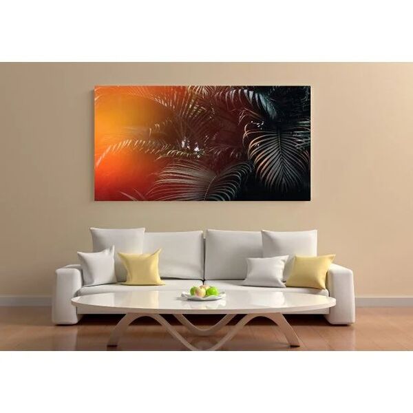 Quadro Decorativo Dark Green Palms - 90x60cm