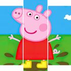 Quadro Decorativo De Mdf Peppa Pig - 60cm De Altura X 102cm D