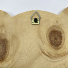 Quadro Decorativo De Natal Em Pinus - Cervo Nórdico 25x25