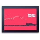 Quadro Decorativo De Volta Para O Futuro 06  20x30cm