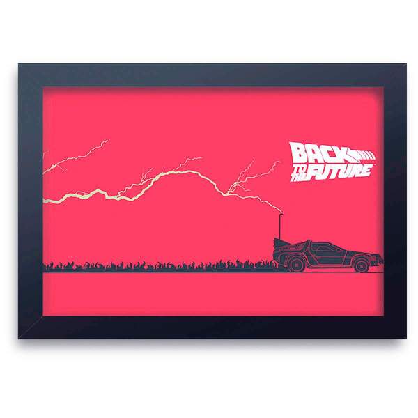 Quadro Decorativo De Volta Para O Futuro 06  20x30cm