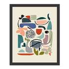 Quadro Decorativo Deco Escandinava Iii Preto