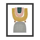 Quadro Decorativo Deco Escandinava V Preto