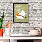 Quadro Decorativo Decorativo Hora Do Chá 45x34cm A3 (45 X 34)