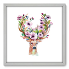 Quadro Decorativo - Deer - 50cm X 50cm - 024qnscb