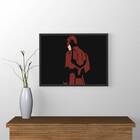 Quadro Decorativo Demolidor 45x34cm - Com Vidro Moldura:madei