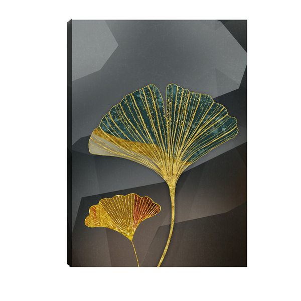 Quadro Decorativo Dente De Leão Cinza 60x80cm