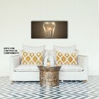 Quadro Decorativo Dentista Símbolo Odontologia