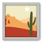 Quadro Decorativo - Deserto - 22cm X 22cm - 043qdpb