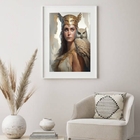 Quadro Decorativo Deusa Da Natureza Artemis - 60x48cm Moldura