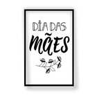 Quadro Decorativo Dia Das Mães 40x60 Moldura Preta - 10 - Pre