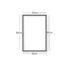 Quadro Decorativo Dia Das Mães 40x60 Moldura Preta - 21 - Pre