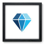 Quadro Decorativo - Diamante - 33cm X 33cm - 180qddp